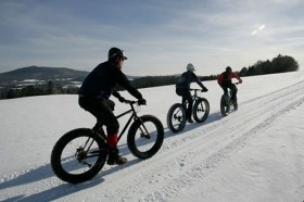 Fat biking at Kingdom Trails