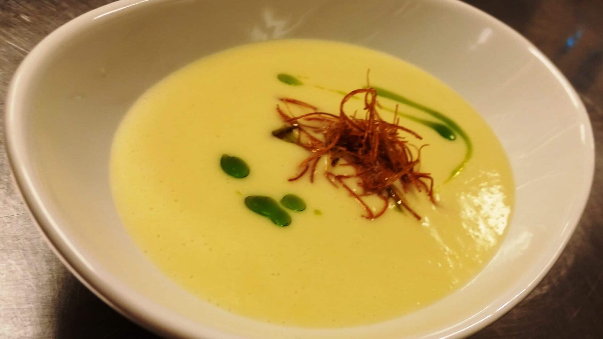 a bowl of potato leek soup recipe|potato leek soup recipe at Rabbit Hill Inn|Potato Leek soup recipe from Rabbit Hill Inn