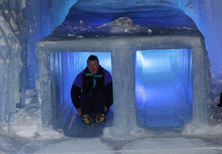 Ice Castles in New Hampshire