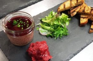Chicken Liver mousse recipe from Rabbit Hill Inn