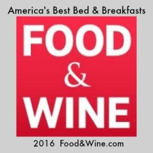 Food & Wine.com America's Best Bed and breakfasts 