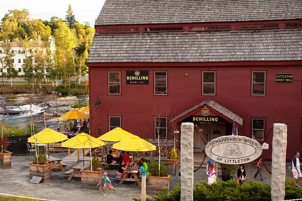 Schilling brewery in Littleton New Hampshire