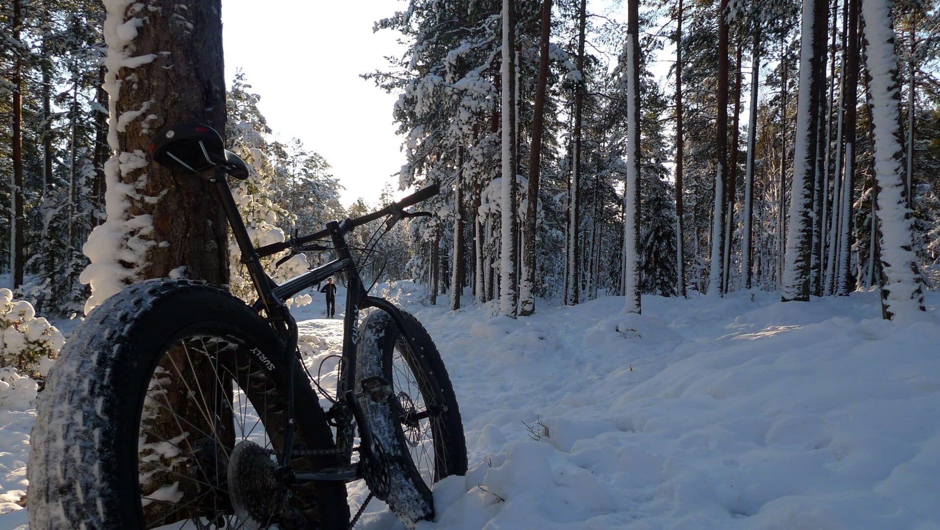 Fat biking in Vermont