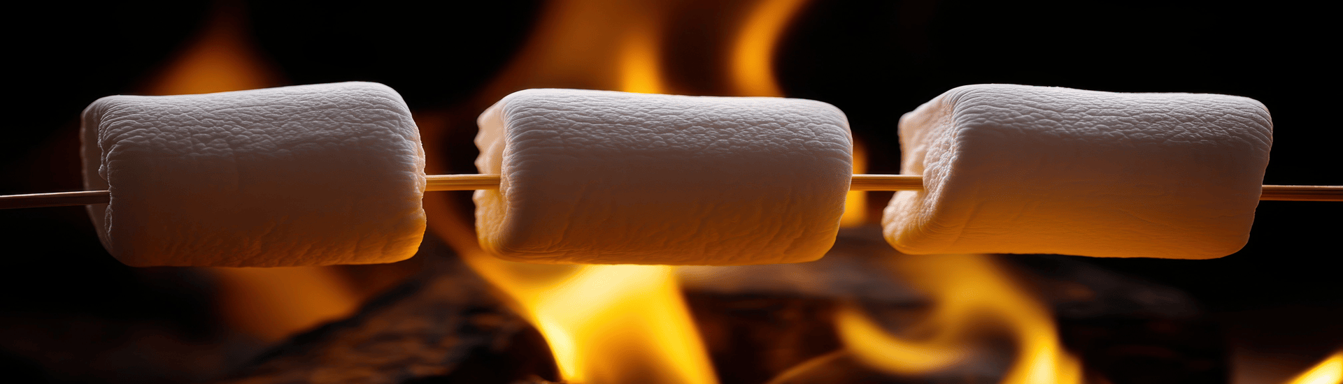Sit by the nightly fire and roast complimentary marshmallows.