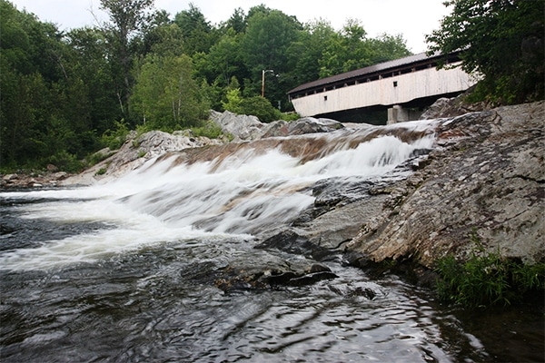 swimming holes in Vermont and White Mountains New Hampshire